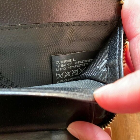 Dune London Clutch Wristlet Wallet Black Leopard NEW - Picture 5 of 5